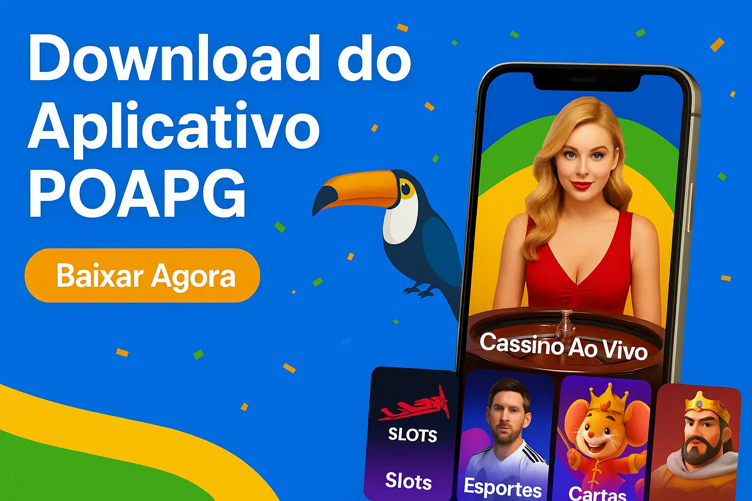 Baixar o POAPG Cassino App